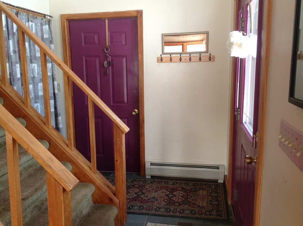 261 Greenfield Road Colrain, MA 01340 - Photo 4 of 24 a view of an entryway with staircase