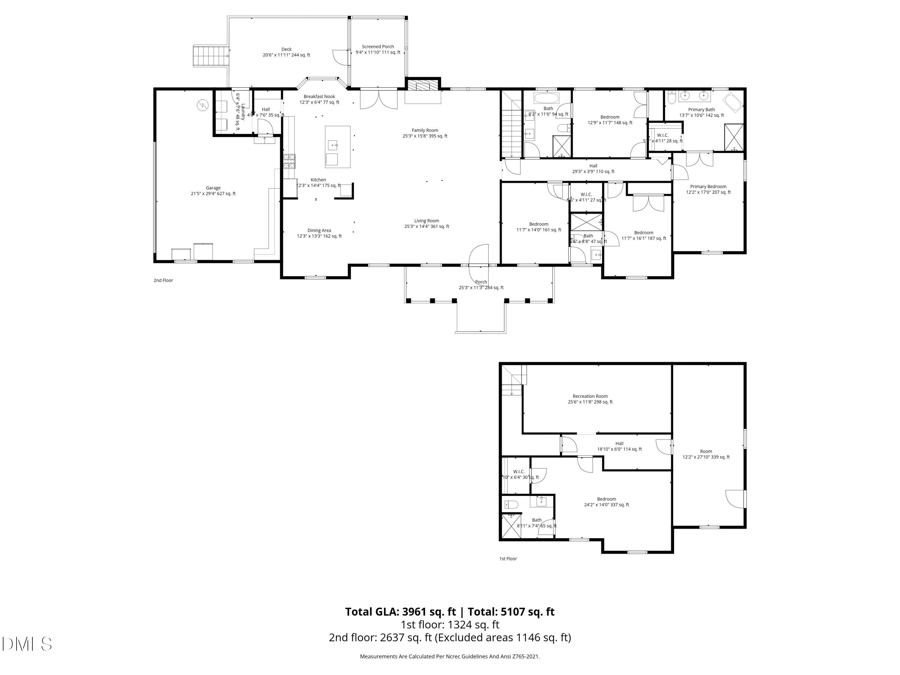 712 Malbay Lane Raleigh, NC 27615 - Photo 63 of 63 Floor plan - 712 Malbay Lane
