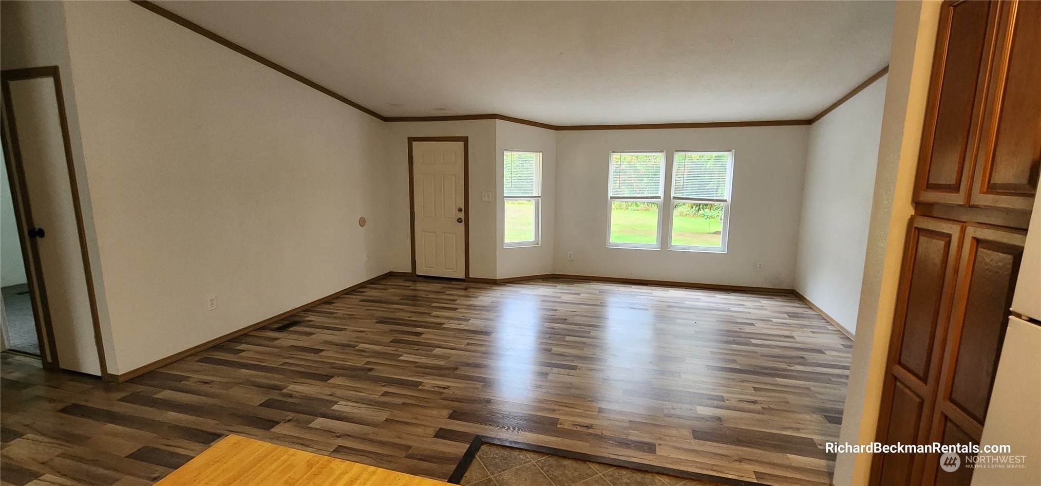 40 Southeast My Road Shelton, WA 98584 - Photo 4 of 25 a view of empty room with window and wooden floor