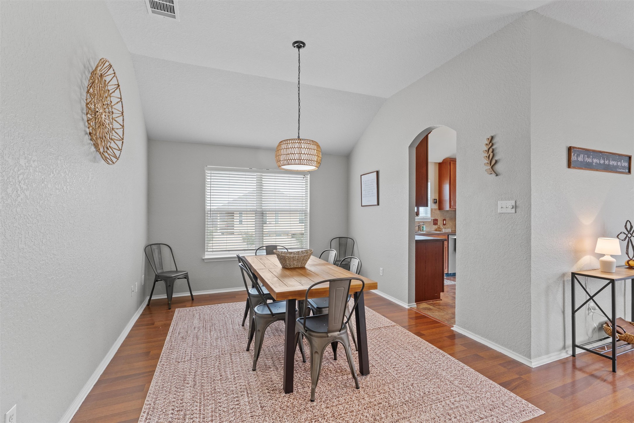 1587 Haynie Bend Round Rock, TX 78665 - Photo 4 of 25 a dining room with furniture and window