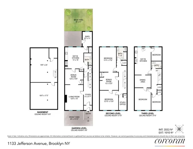 $1,222,222 | 1133 Jefferson Avenue | Bushwick