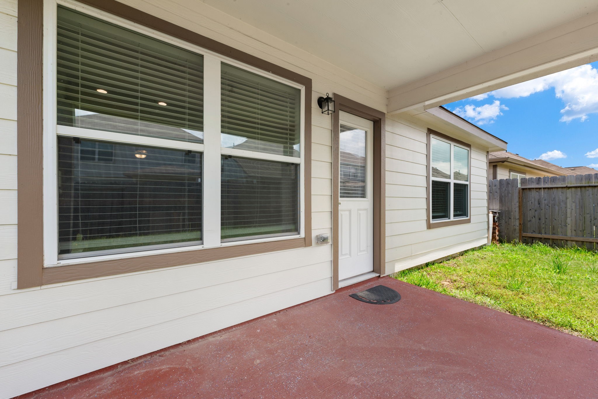 17555 Greystanes Road Humble, TX 77346 - Photo 23 of 28 a view of a house with a yard