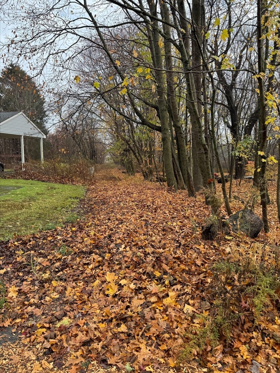 1889 Elm Street Dighton, MA 02715 - Photo 3 of 4 a backyard of a house with lots of green space