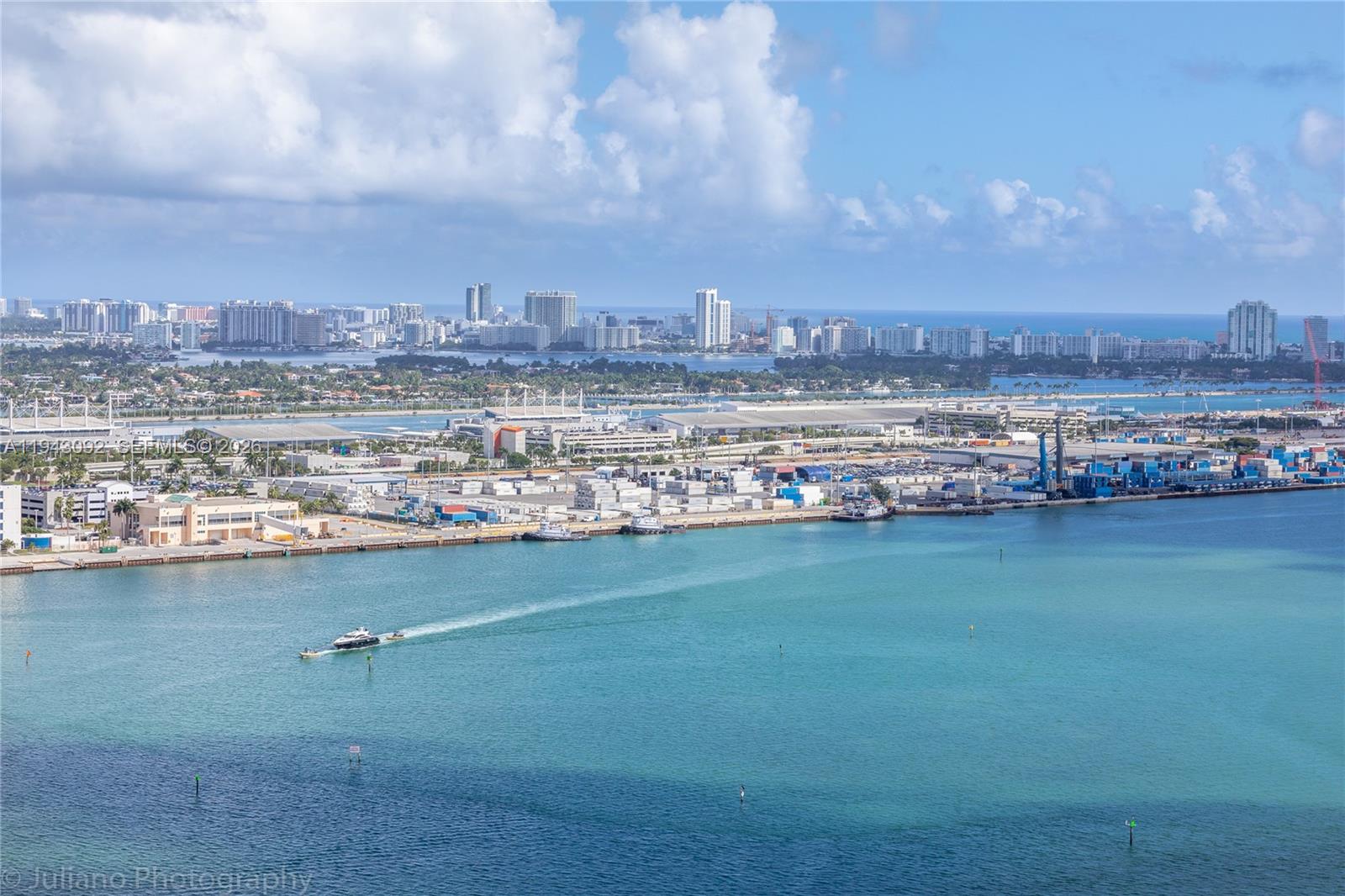 901 Brickell Key Boulevard, Unit 3407 Miami, FL 33131 - Photo 27 of 44 a view of a city