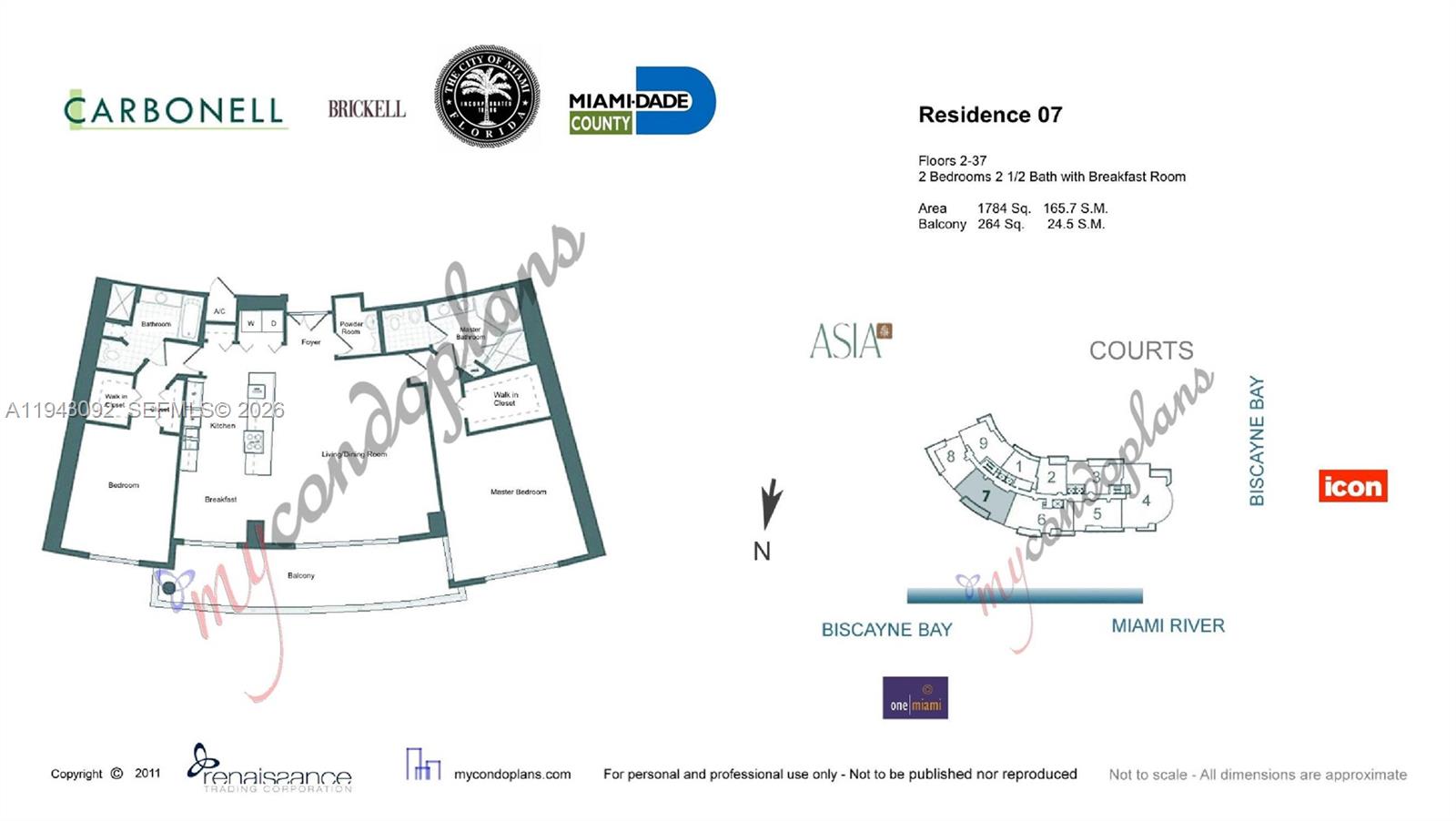 901 Brickell Key Boulevard, Unit 3407 Miami, FL 33131 - Photo 28 of 44 unknown