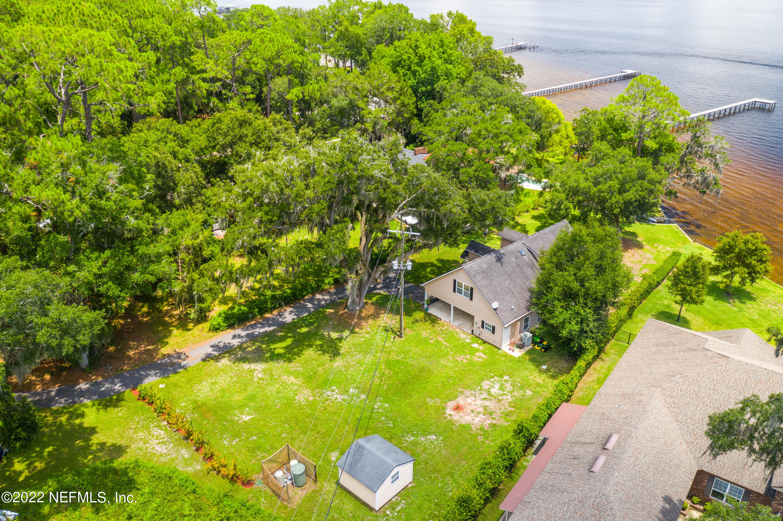 5345 Pine Avenue Fleming Island, FL 32003 - Photo 36 of 39 a view of a garden