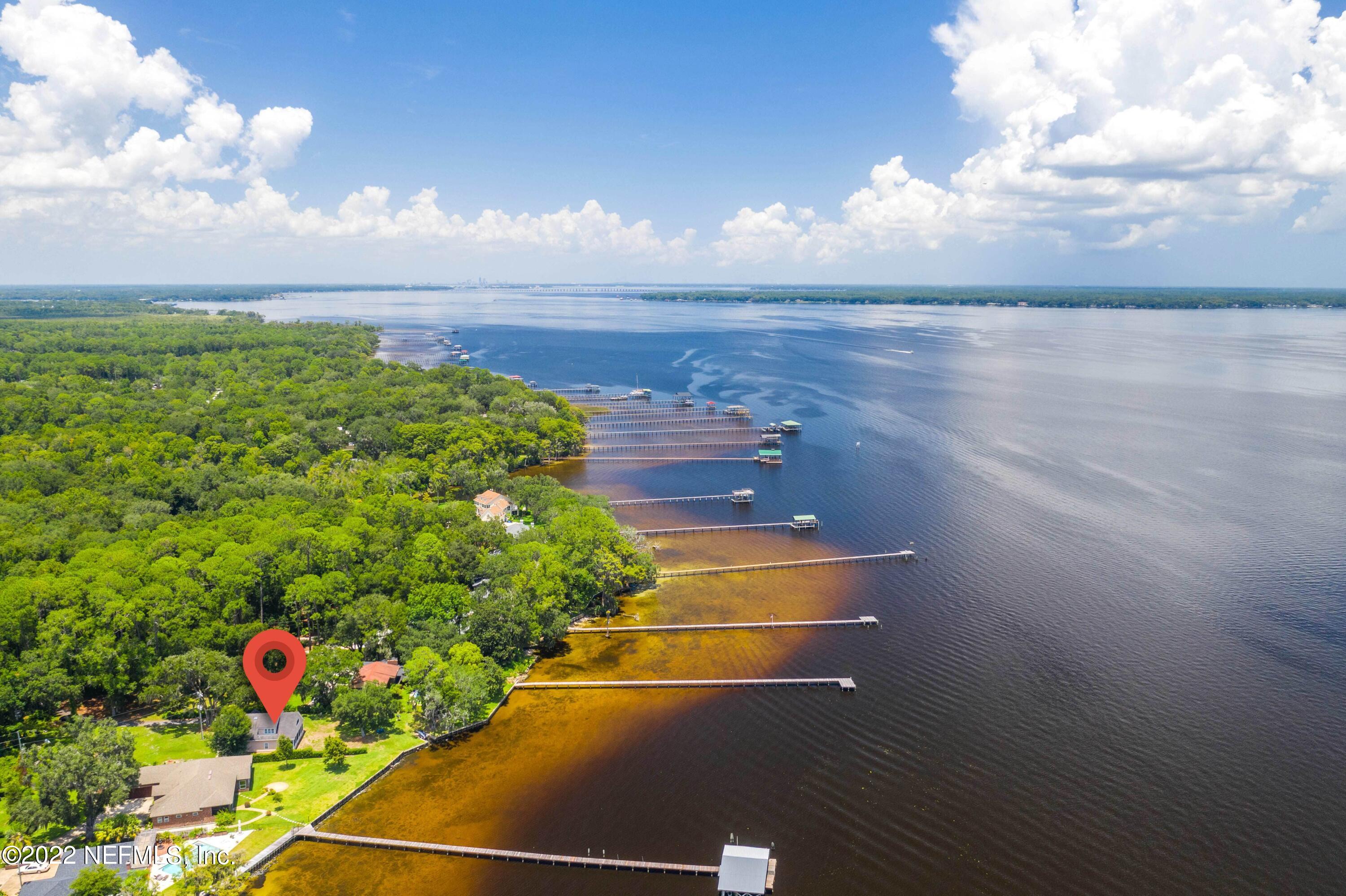 5345 Pine Avenue Fleming Island, FL 32003 - Photo 39 of 39 a view of a lake with a big yard