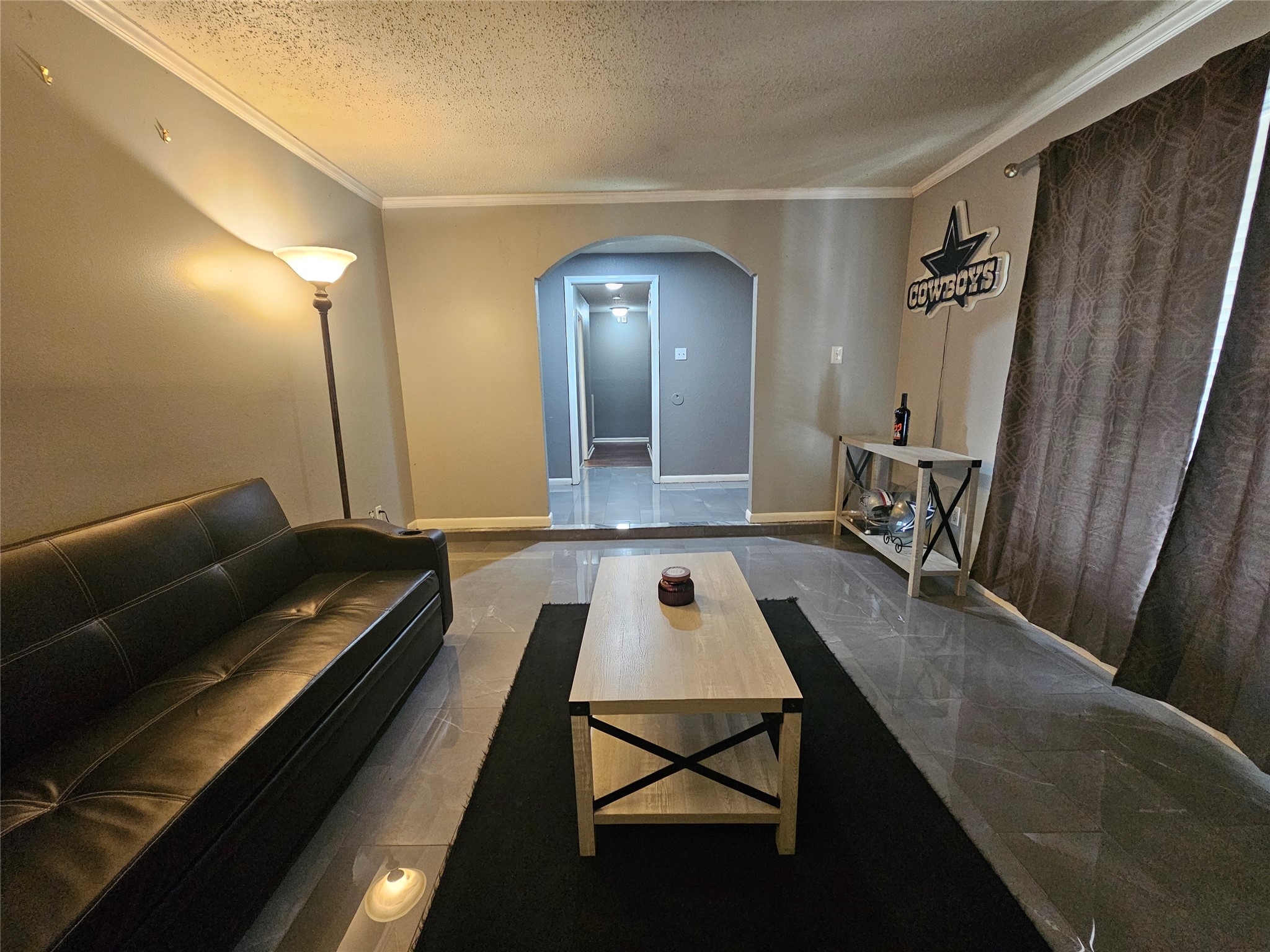 710 Enchanted River Drive Spring, TX 77388 - Photo 8 of 48 Side to side view of den that shows Foyer