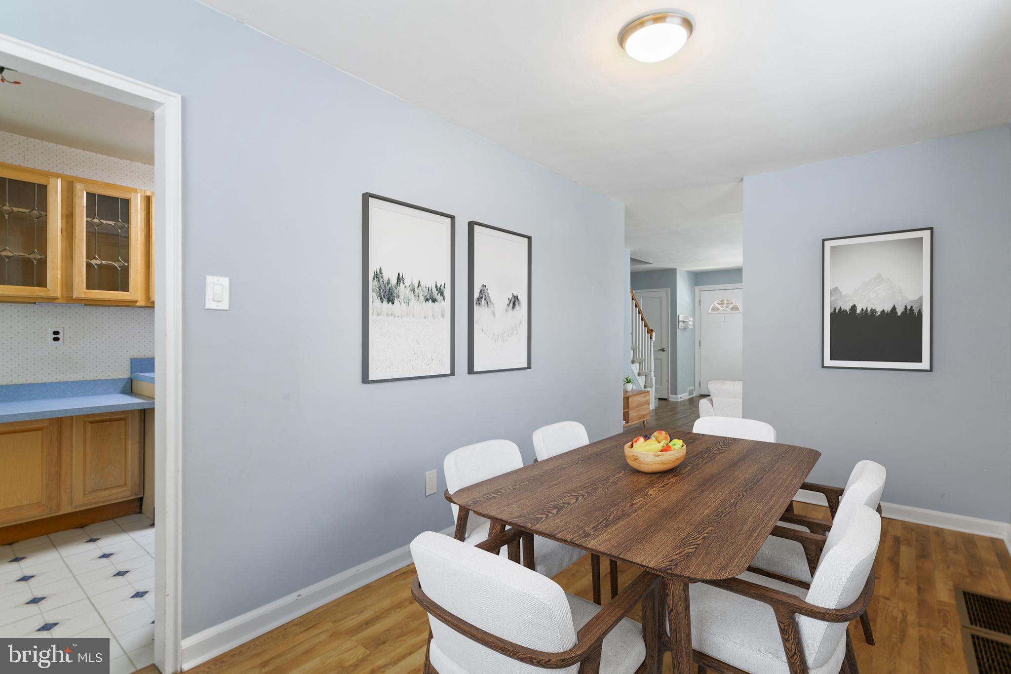 107 Bridge Road Ridley Park, PA 19078 - Photo 9 of 28 Dining Room - Virtually Staged