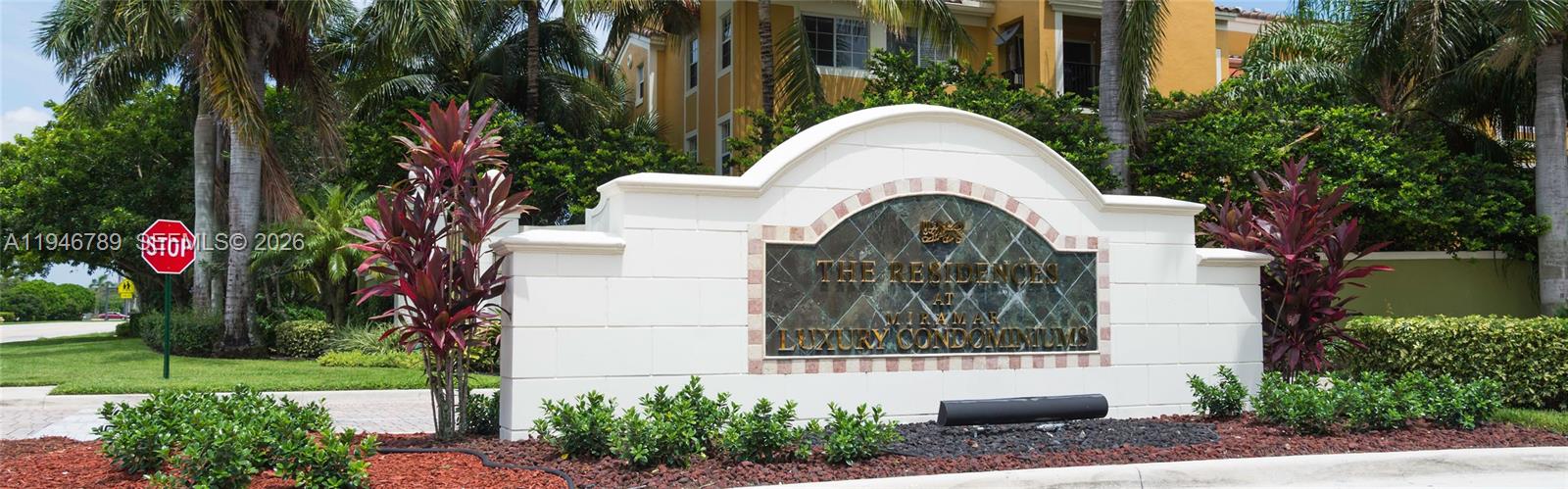 2090 West Preserve Way, Unit 301 Miramar, FL 33025 - Photo 21 of 21 a view of a house with a garden