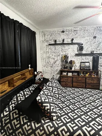 a view of a black white checkered floor