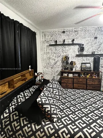 a view of a black white checkered floor