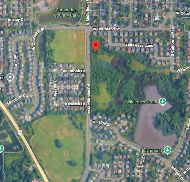 a view of city from a balcony