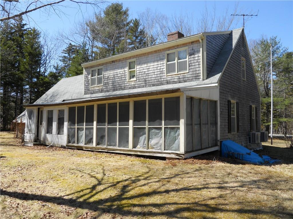 Exterior rear