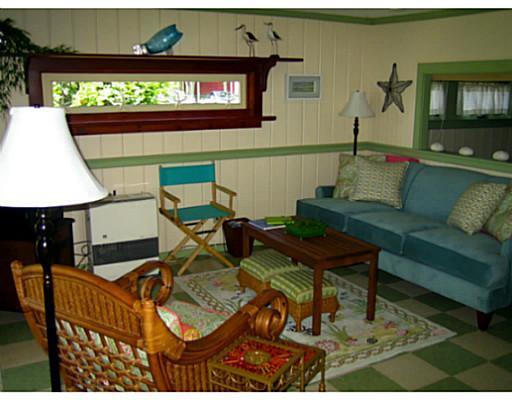 459 Ocean Point Road East Boothbay, ME 04544 - Photo 16 of 17 Living Room. Green Cottage living room