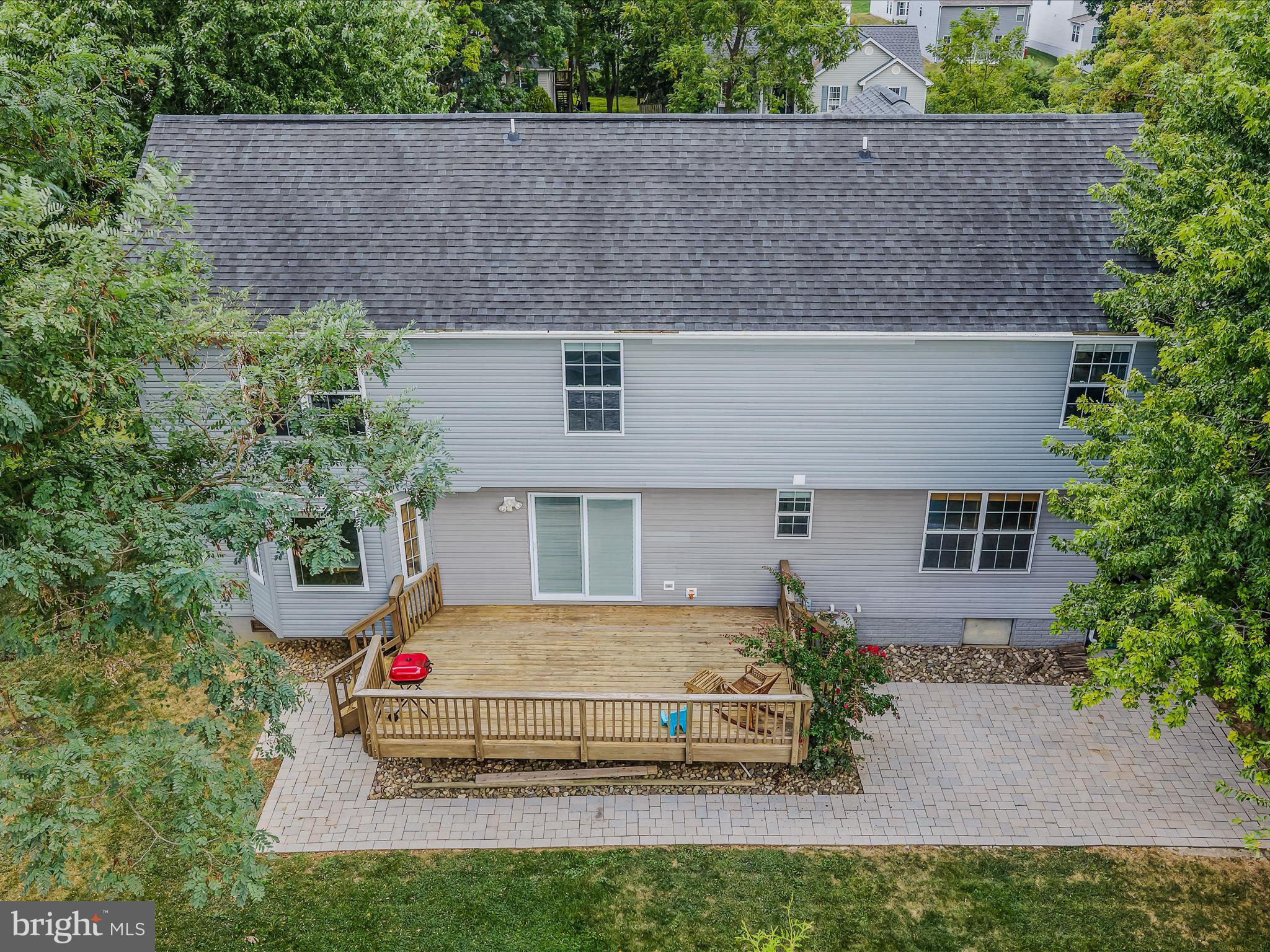 571 Oak Lee Drive Ranson, WV 25438 - Photo 31 of 45 an aerial view of a house with a yard