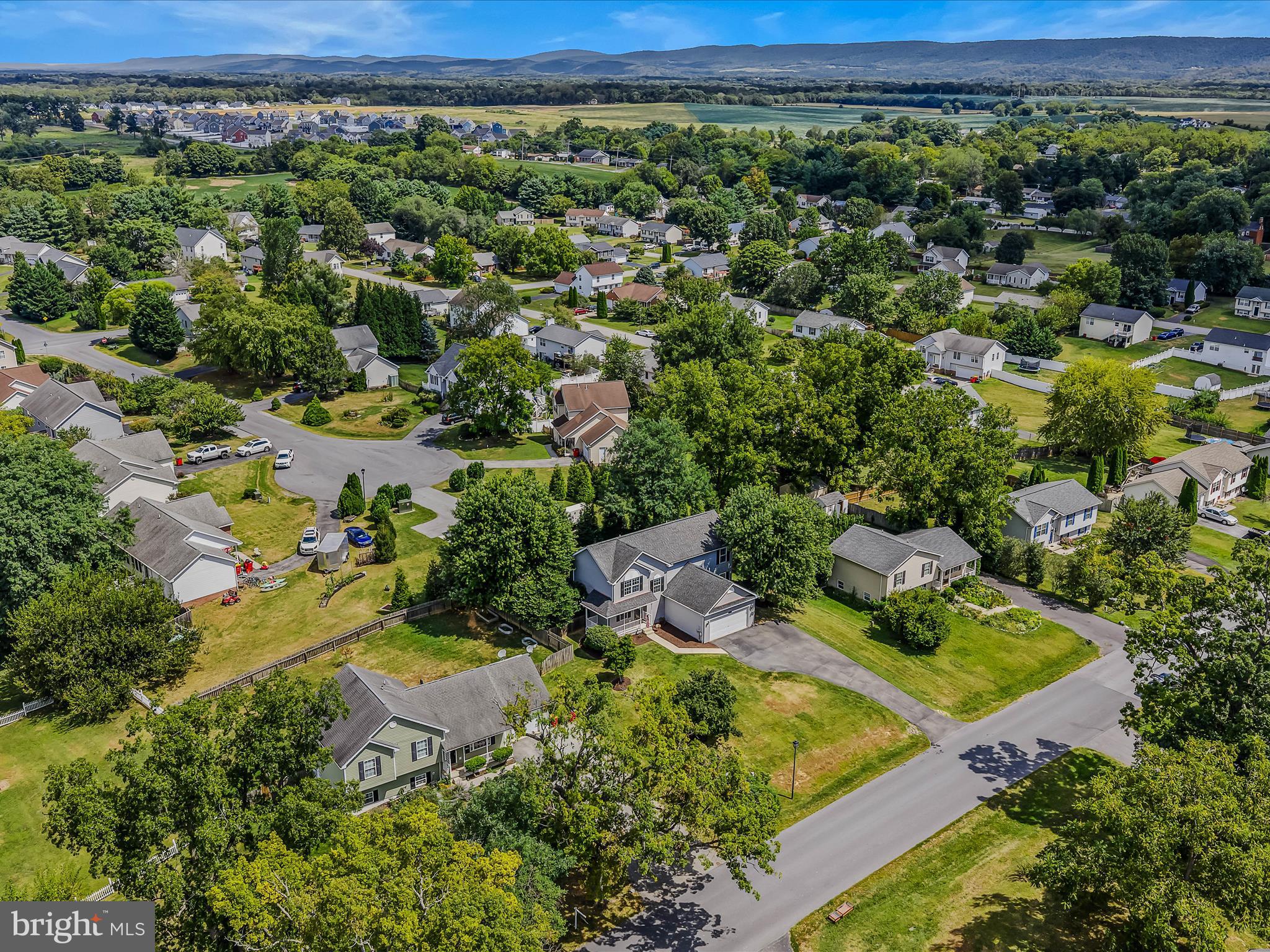 571 Oak Lee Drive Ranson, WV 25438 - Photo 40 of 45 an aerial view of a house with a yard