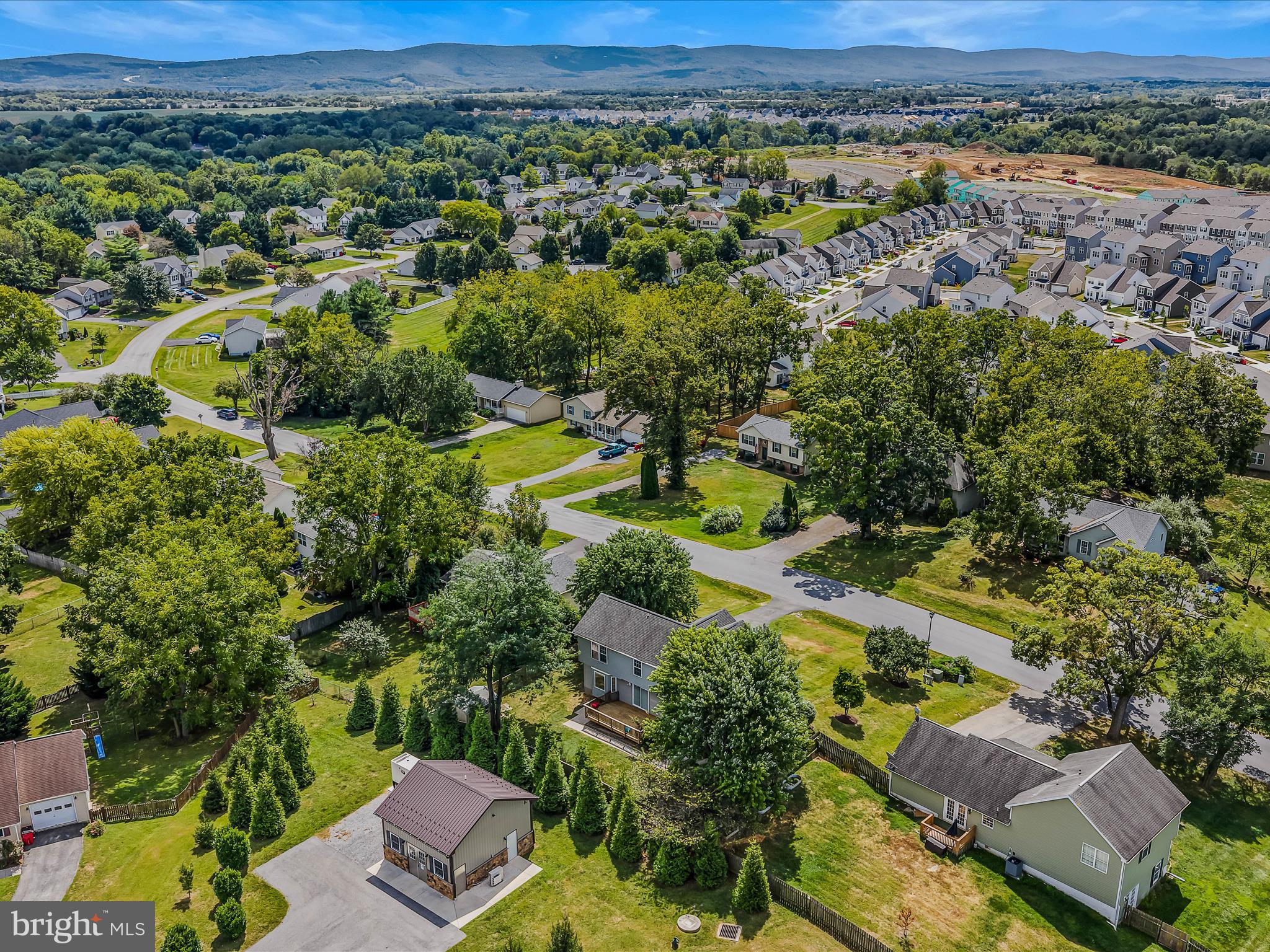 571 Oak Lee Drive Ranson, WV 25438 - Photo 45 of 45 an aerial view of residential houses with outdoor space