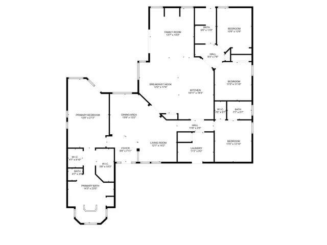 a picture of floor plan