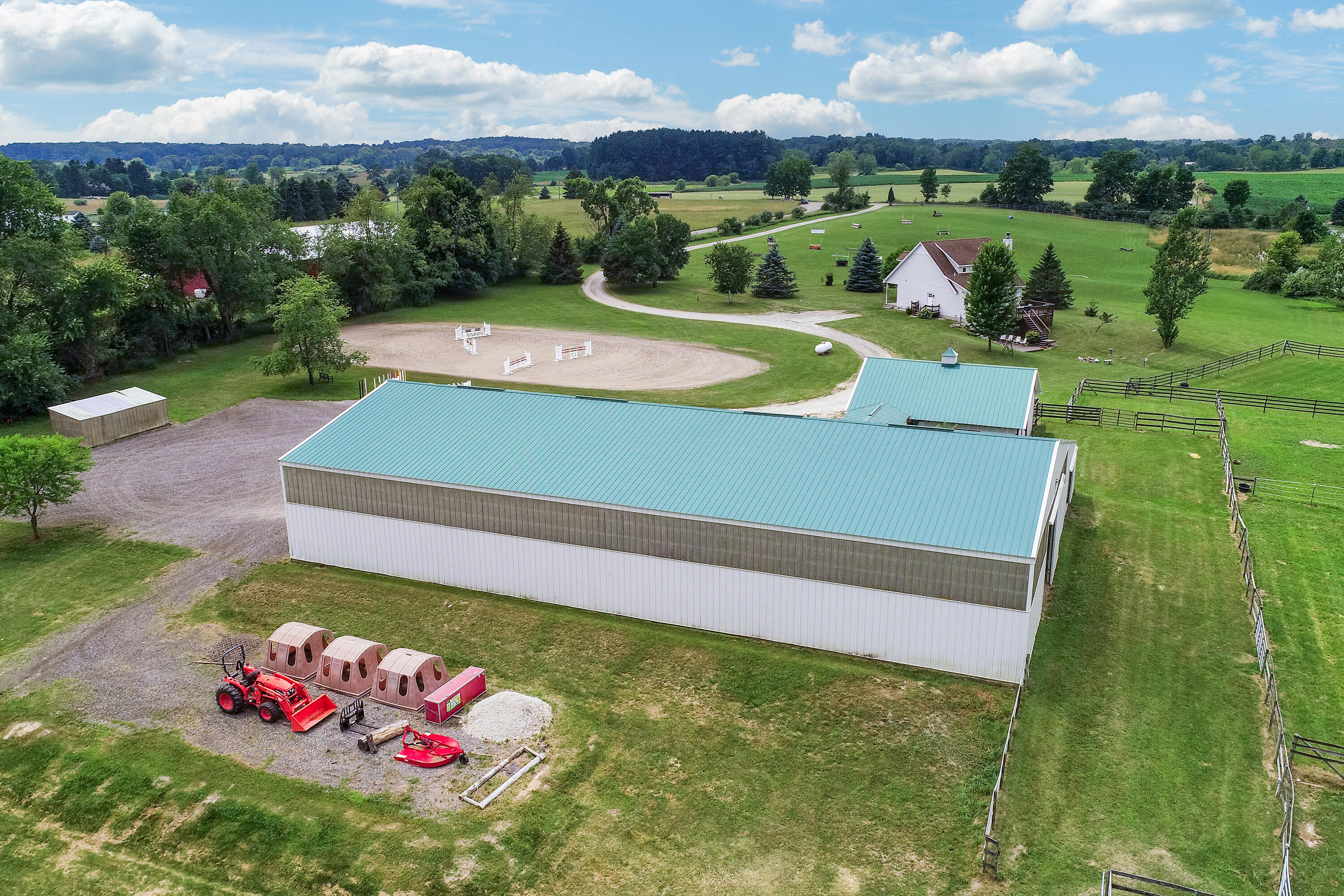 2699 Cedar Lake Road Howell, MI 48843 - Photo 71 of 76 Cedar_Lake_Drone_19