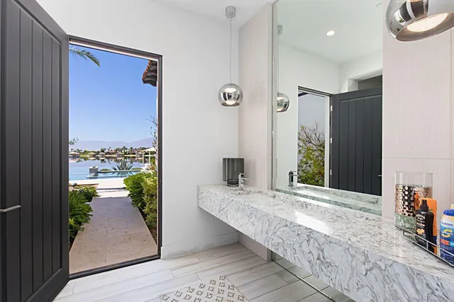 a view of city and ocean