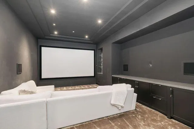 a outdoor space with patio furniture