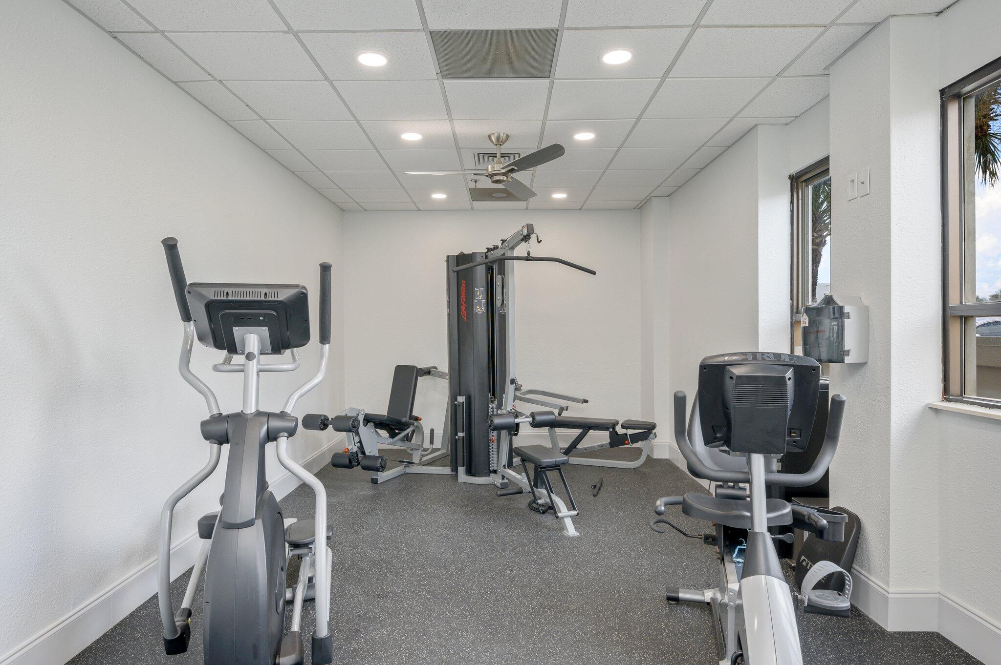 4277 Beachside 2, Unit 4277 Miramar Beach, FL 32550 - Photo 31 of 71 a view of a room with gym equipment