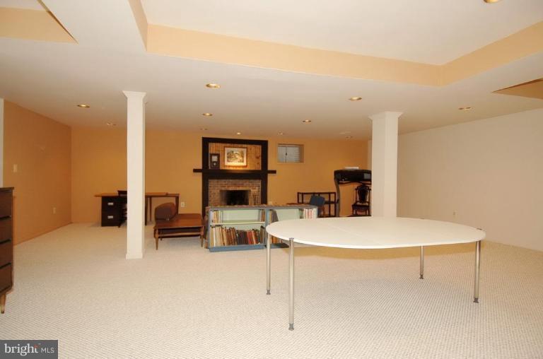 7301 Hooking Road McLean, VA 22101 - Photo 24 of 30 Large recreation room in lower level
