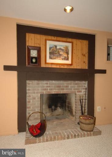 7301 Hooking Road McLean, VA 22101 - Photo 26 of 30 Warm up to the lower level fireplace!