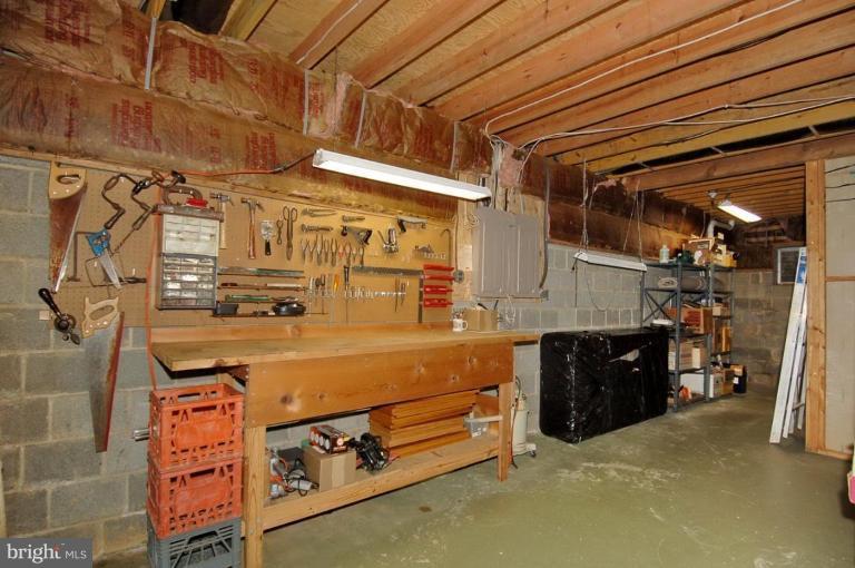 7301 Hooking Road McLean, VA 22101 - Photo 29 of 30 Workshop and plenty of storage!