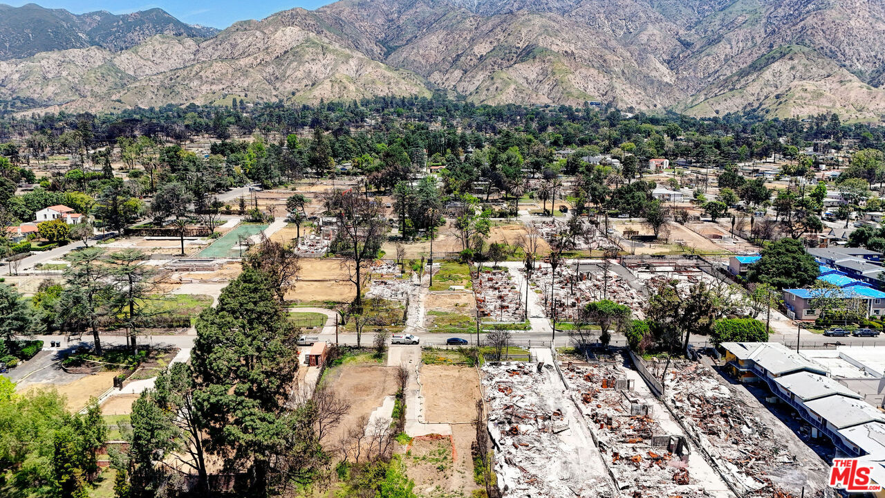 691 East Pine Street Altadena, CA 91001 - Photo 6 of 16 an aerial view of residential houses with outdoor space