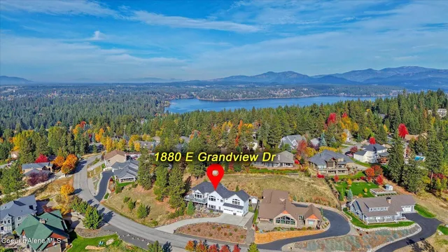 $1,230,000 | 1880 East Grandview Drive, Coeur D'Alene, ID 83815