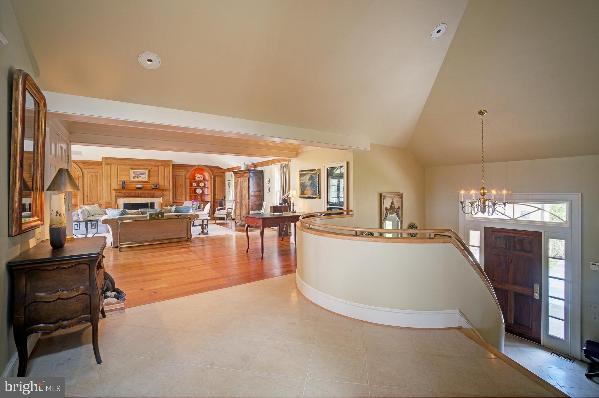 8638 Meadows Road Warrenton, VA 20186 - Photo 14 of 66 Upper hall w/ 2 story ceilings
