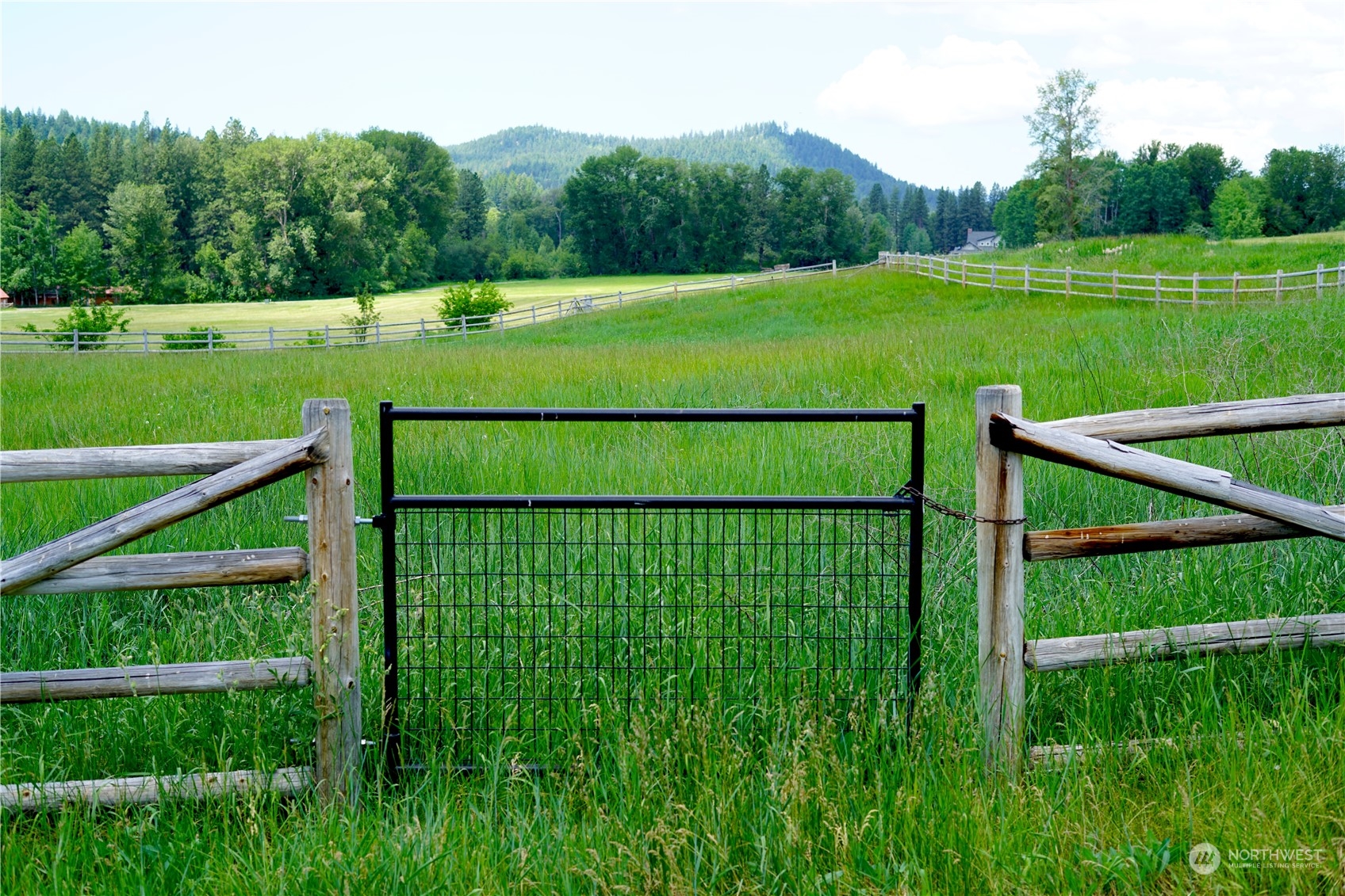 3435 Teanaway Road Cle Elum, WA 98922 - Photo 9 of 33 a view of a garden from a terrace