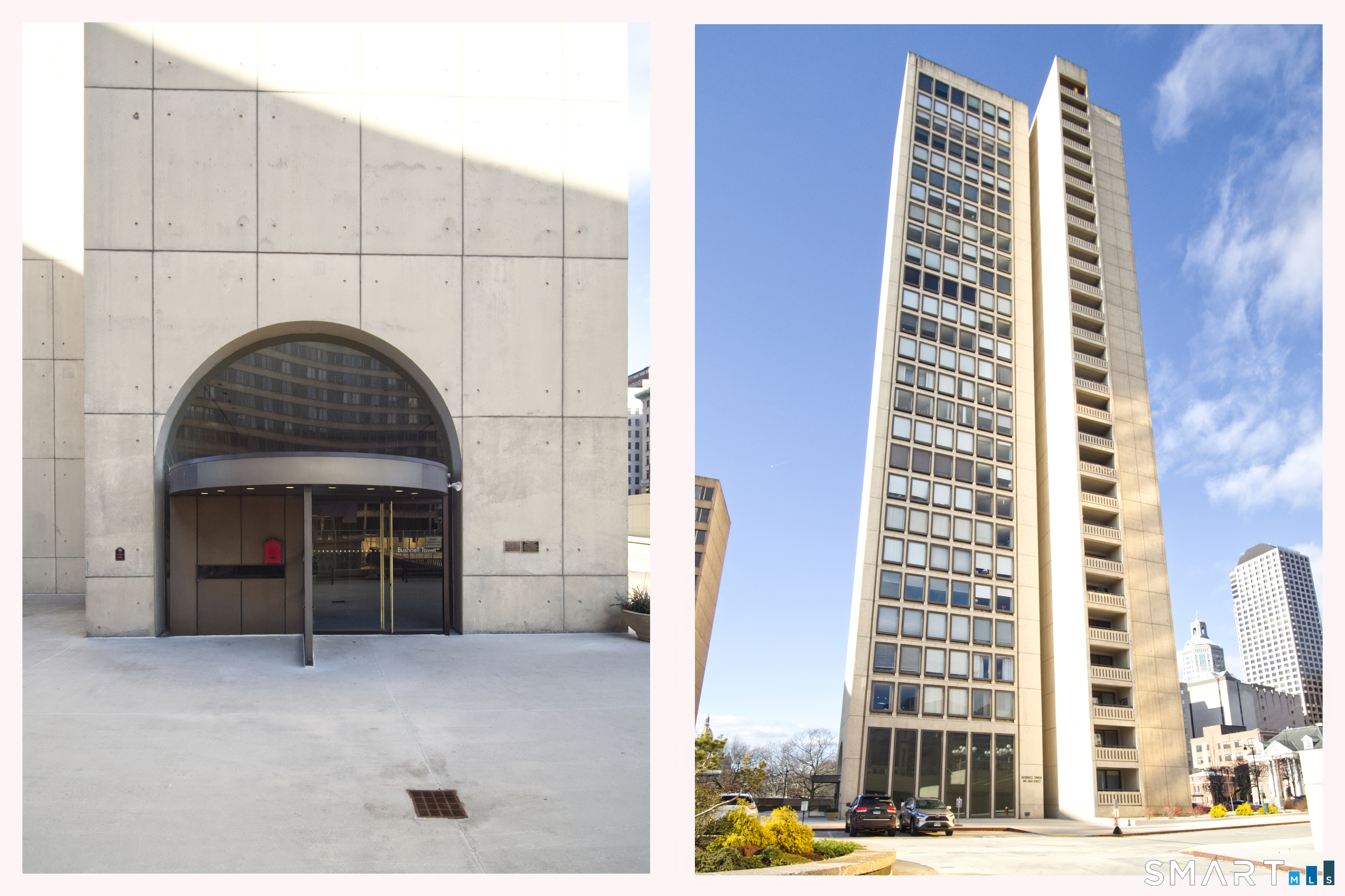 1 Gold Street, Unit 12G Hartford, CT 06103 - Photo 4 of 13 Bushnell Tower entrance