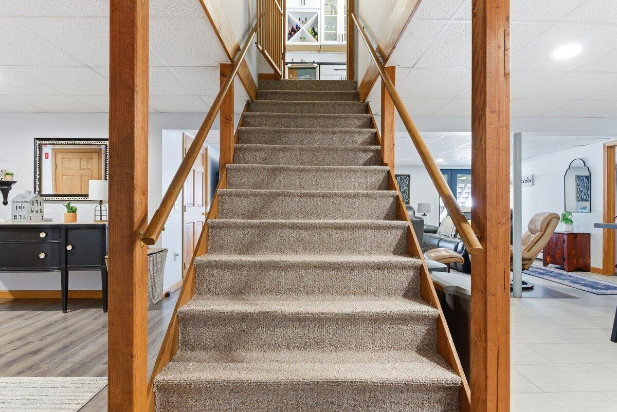 332 Stetson Road Lewiston, ME 04240 - Photo 56 of 96 Ground Level Stairway