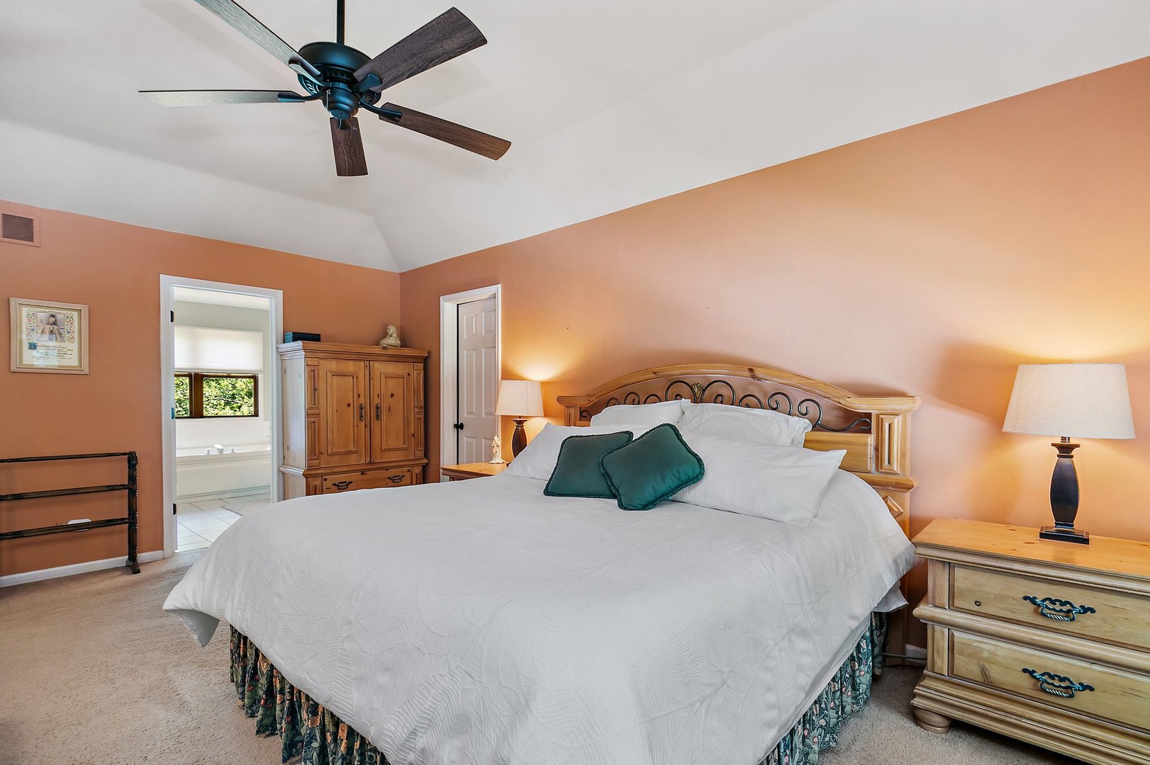 1010 Wakefield Drive Elgin, IL 60120 - Photo 14 of 32 a bedroom with a bed and closet with wooden floor