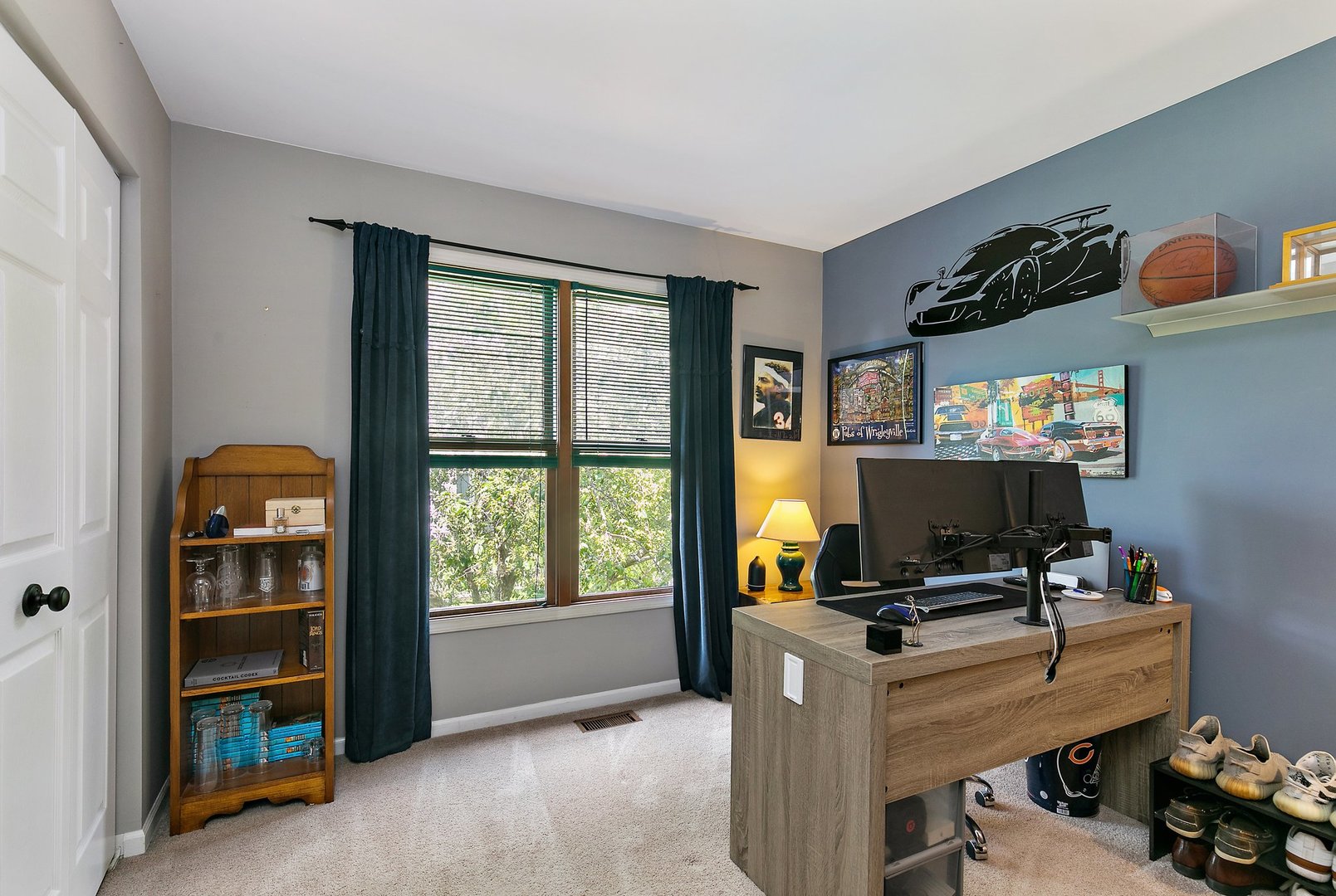 1010 Wakefield Drive Elgin, IL 60120 - Photo 19 of 32 a view of a workspace with furniture and a window