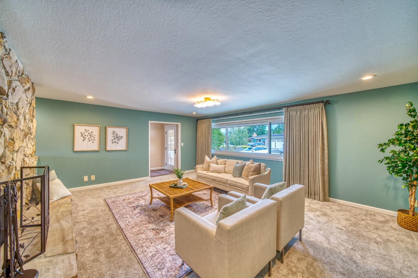 504 Cuesta Drive Aptos, CA 95003 - Photo 14 of 76 a living room with furniture and a window
