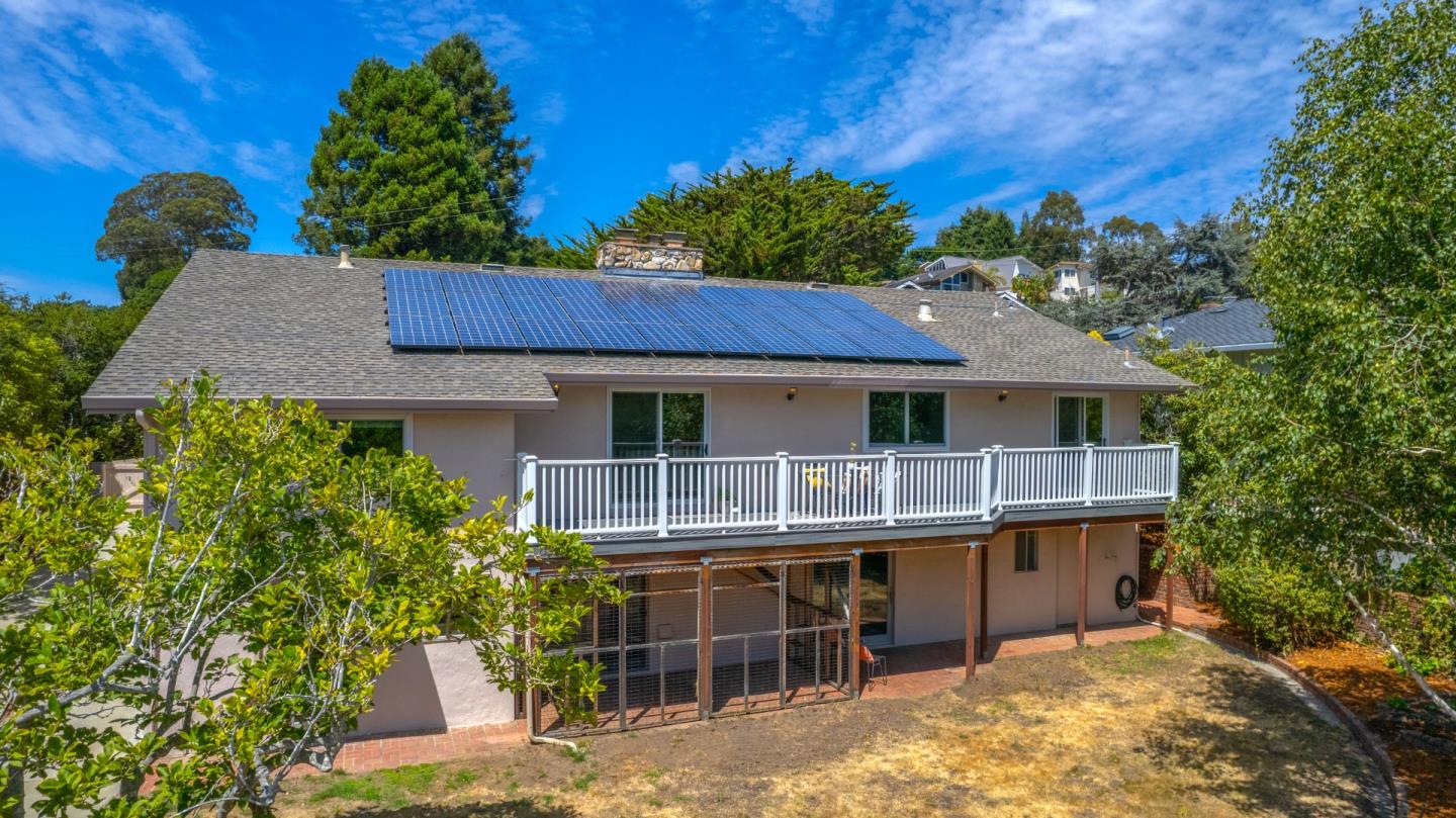504 Cuesta Drive Aptos, CA 95003 - Photo 65 of 76 front view of a house with a yard