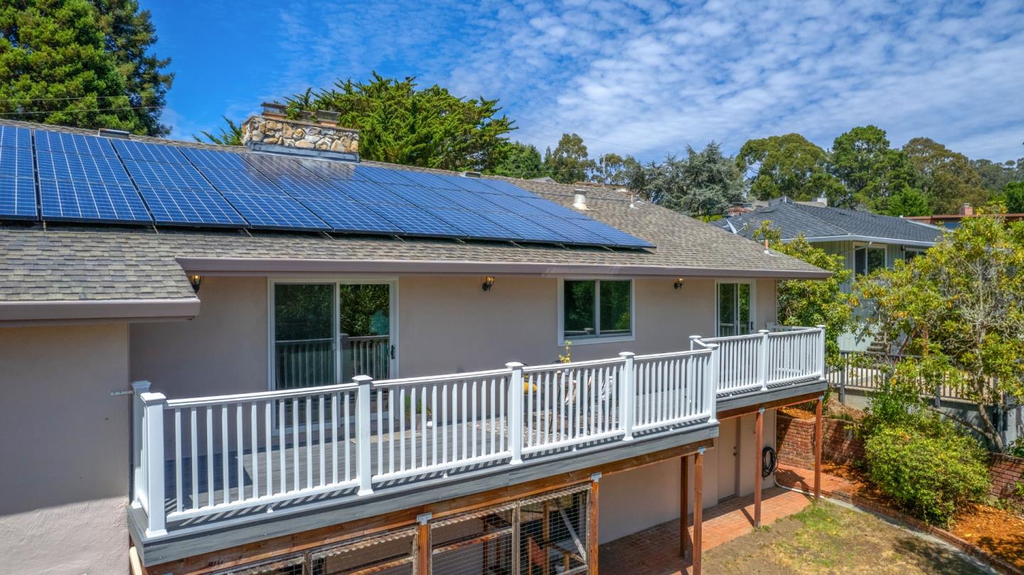 504 Cuesta Drive Aptos, CA 95003 - Photo 66 of 76 a view of a house with a wooden deck