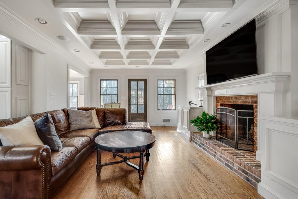 1846 Angelique Drive Decatur, GA 30033 - Photo 11 of 45 a living room with furniture fireplace and flat screen tv