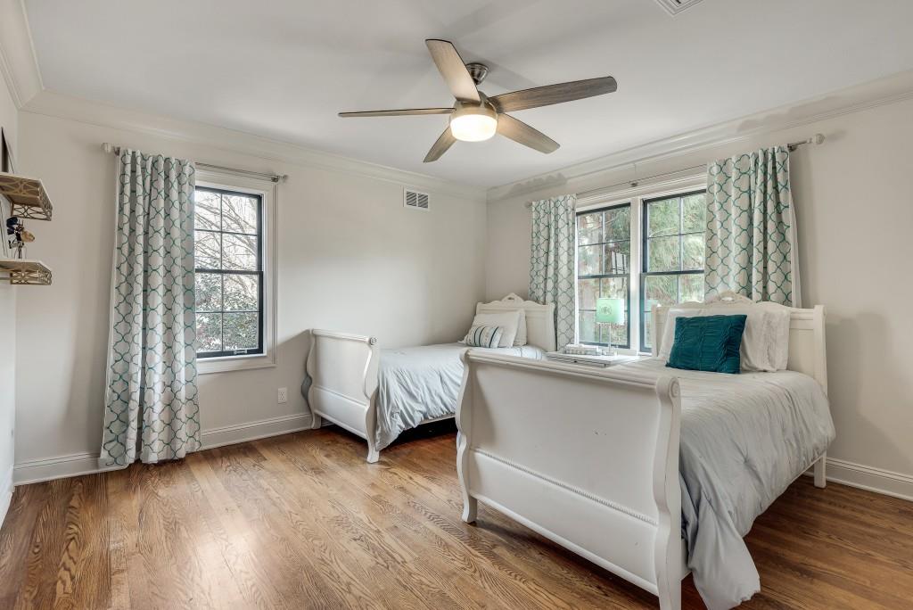 1846 Angelique Drive Decatur, GA 30033 - Photo 27 of 45 a living room with a bed furniture and a large window