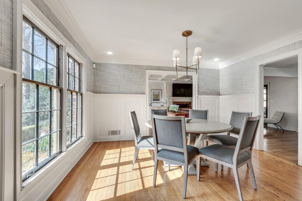 1846 Angelique Drive Decatur, GA 30033 - Photo 8 of 45 a view of a dining room with furniture window and wooden floor
