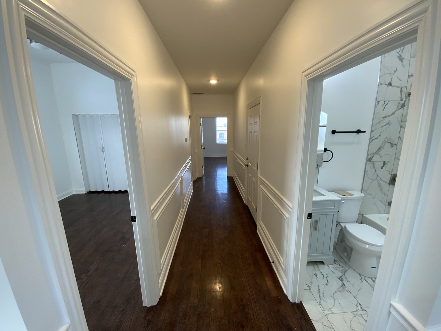 419 East 75th Street, Unit 3 Chicago, IL 60619 - Photo 5 of 11 a view of a hallway with a elevator