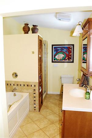 374 Old Montague Road Amherst, MA 01002 - Photo 13 of 30 a bathroom with a bathtub and a shower