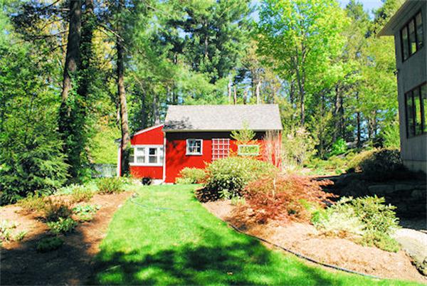 374 Old Montague Road Amherst, MA 01002 - Photo 27 of 30 a view of a back yard with green space