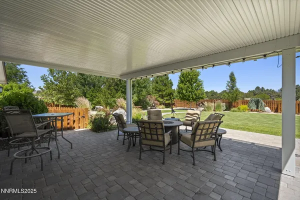a view of outdoor space yard and swimming pool