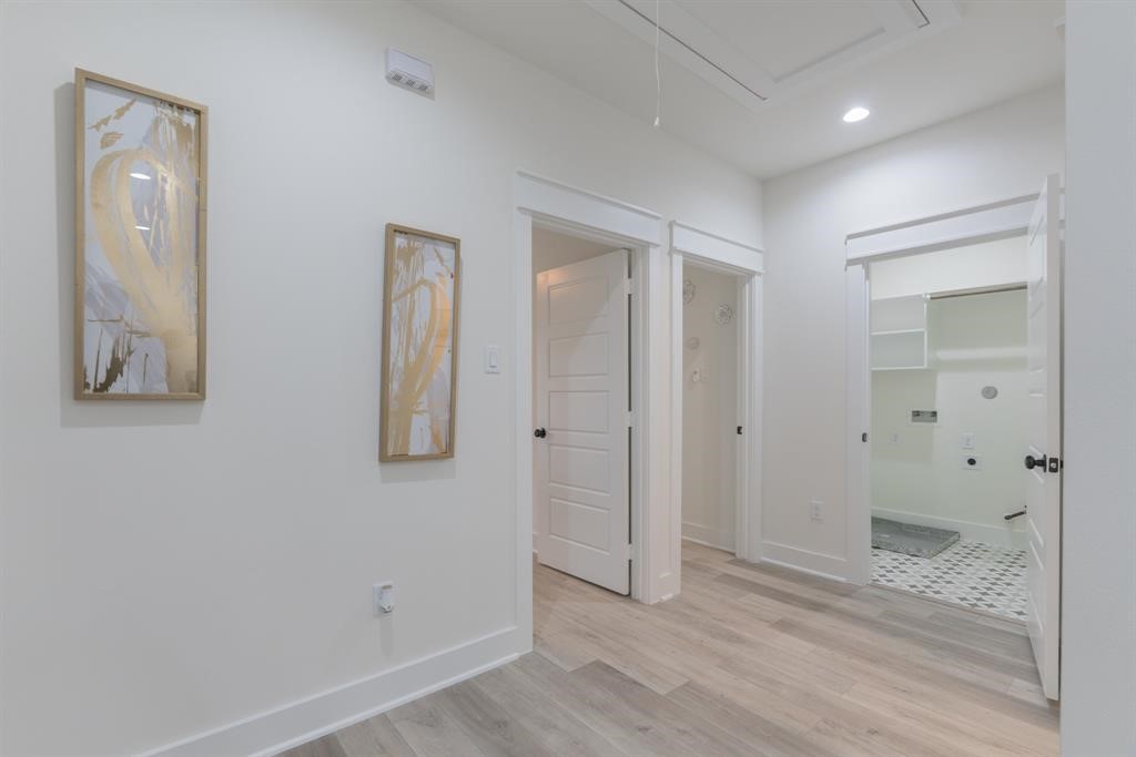 890 Lucky Street, Unit A Houston, TX 77088 - Photo 25 of 48 a view of an empty room