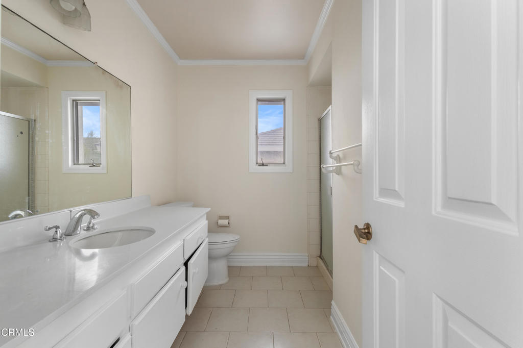 2524 Monaco Drive Oxnard, CA 93035 - Photo 35 of 50 a bathroom with a sink a toilet and shower